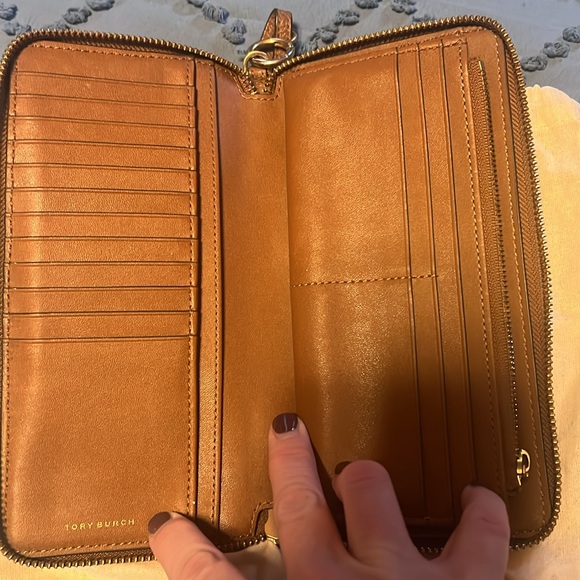 Tory Burch wallet/clutch, brown - Picture 4 of 6